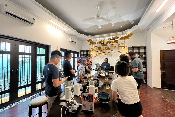 Mini Hanoi Coffee Workshop: Pick Any Signature Coffee You Like - Inside the session: tea, a snack, and traditional tools
