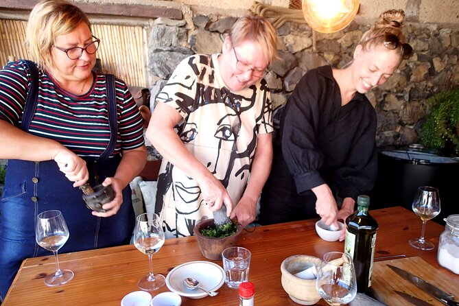 Mojo Cooking Class in an Ancient Canarian Village - English-Friendly Teaching in a Hands-On Format