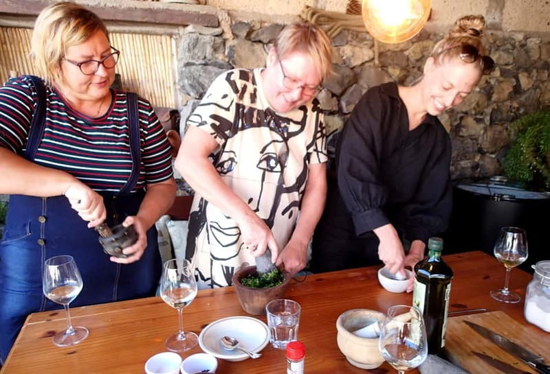 Mojo Workshop Cooking Class in Ancient Canarian Village - Chirche: the right village for learning mojo