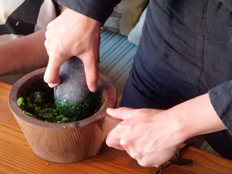 Mojo Workshop Cooking Class in Ancient Canarian Village - Erik’s storytelling: why the flavors have a backstory