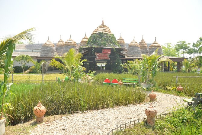 Morning Cooking Class in Organic Farm with Local Market Tour - The Best Thai Cookery School Organic Farm Kitchen Setup