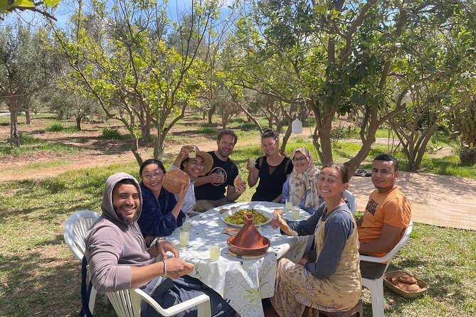 Moroccan Cooking Class and Eco-Farm Visit - Full day - Shared Lunch: The Moroccan Way of Sitting Down Together