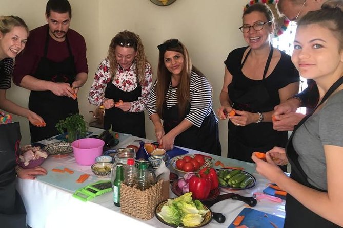 Moroccan Cooking Class & Marrakech Market Visit with Chef Khmisa - The Old Souk grocery walk: where the flavors begin