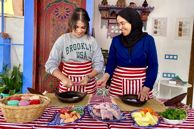 Moroccan Cooking Class with a Local Family & Market Visit - Key highlights at a glance
