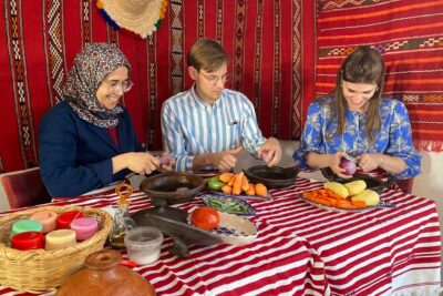 Moroccan Cooking Class with a Local Family & Market Visit - What you’ll cook: couscous or tagine in an older home