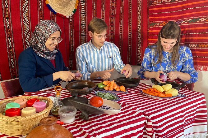 Moroccan Cooking Class with a Local Family & Market Visit - What you’ll cook: couscous or tagine in an older home