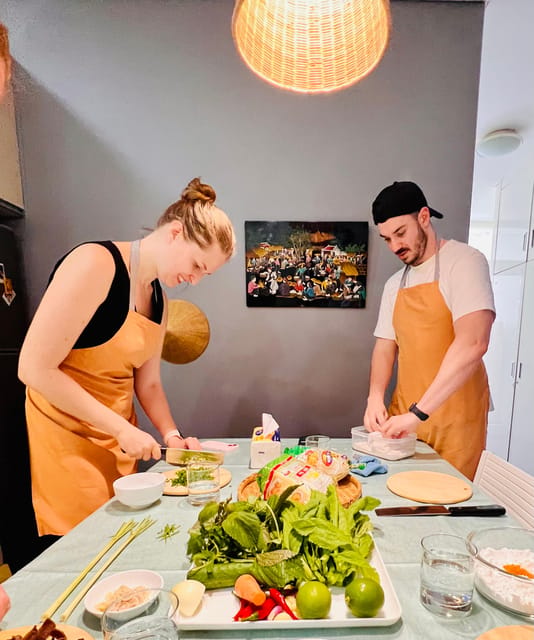 MY Kitchen - Vietnamese Home Cooking Class in Hoi An - Eating together at My home kitchen