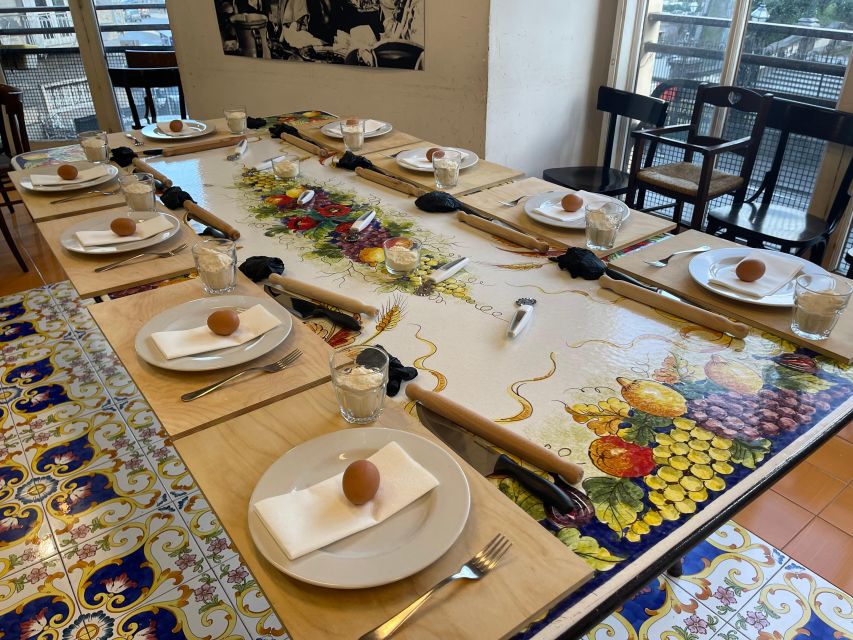 Naples: Pasta Cooking Class with Tiramisù and a Drink - Chef-Led Flow: When You Knead, Cut, and Prepping Tiramisu