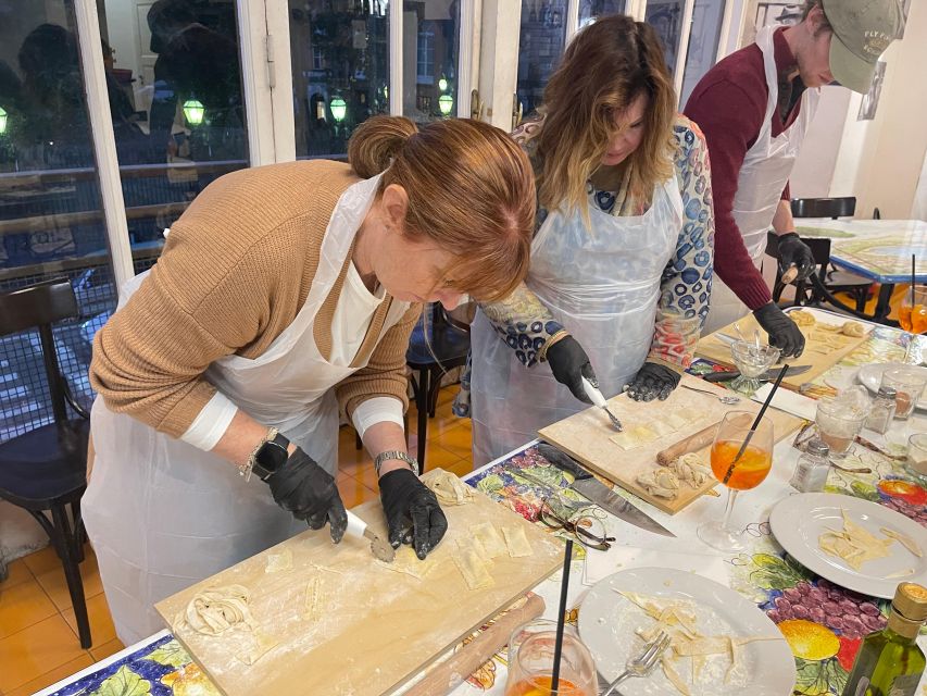 Naples: Pasta Cooking Class with Tiramisù and a Drink - Getting There: Via San Carlo 17 in the Heart of Naples