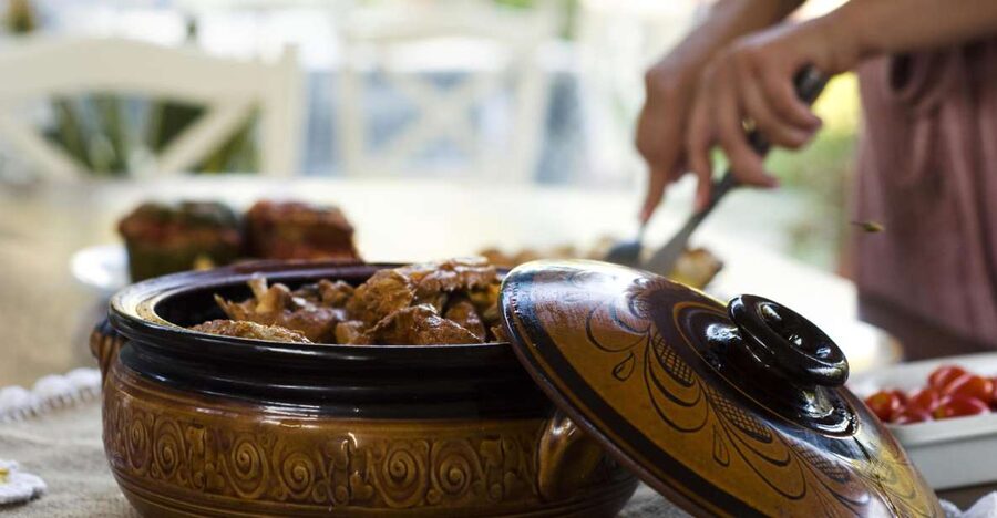 Naxos: Half-Day Cooking Class at Basiliko Family Tavern - The Feast: Wine, Starters, Music, Dancing, and Plate-Breaking