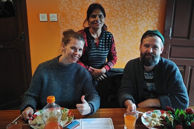 Nepalese Momos or Dal Bhat Cooking Class (Cook with Delight) - Eating What You Made: Your Included Meal and Drinks