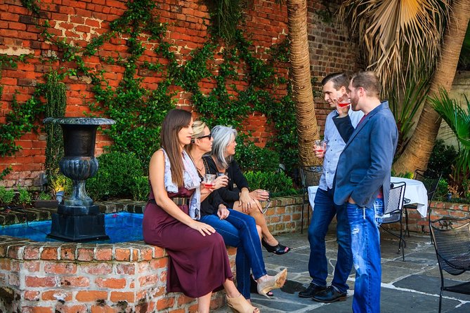 New Orleans Cooking Class and Cocktail Walking Tour - St. Louis Cathedral area: absinthe lore and the pirate-hangout vibe