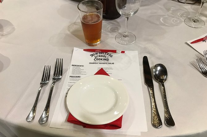New Orleans Hands-On Cooking Class with Meal - Wine, Beer, and Timing: How to Plan Your Day Without Stress