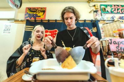 Okonomiyaki＆Takoyaki for Families:Osaka Street Food Festival - Teppan Cooking 101: Takoyaki and Okonomiyaki Side by Side