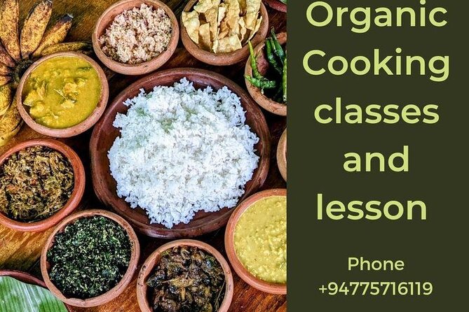 Organic cooking class sigiriya (kumara & family) - FAQ