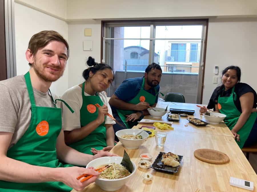 Osaka: Ramen and Gyoza Cooking Class in Dotonbori - Making Soy Sauce Ramen: From Soup Flavor to Your Bowl