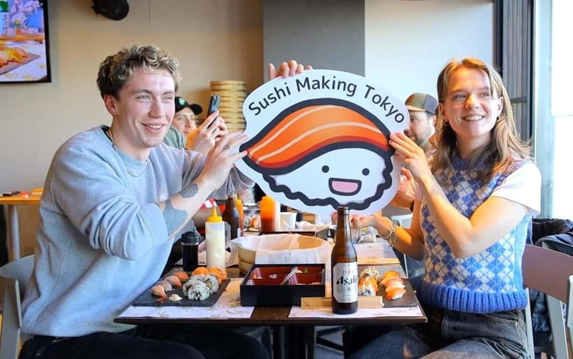 Osaka: Roll and Authentic Sushi Making Class in Dotonbori - The 100-minute flow: quiz, technique, and eating what you build