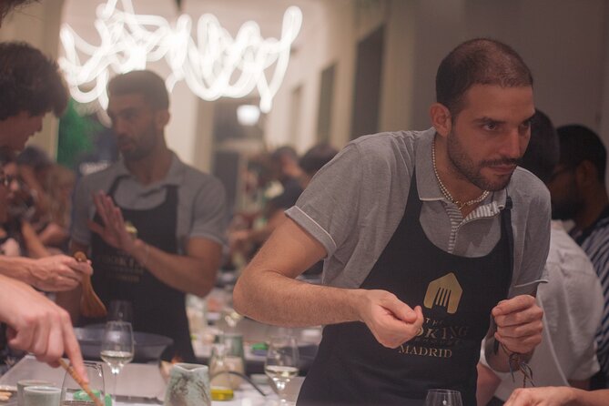 Paella Cooking Class in Madrid with Bottomless Wine Pairing - Where You Start: Cooking Clubhouse Near Calle de Atocha