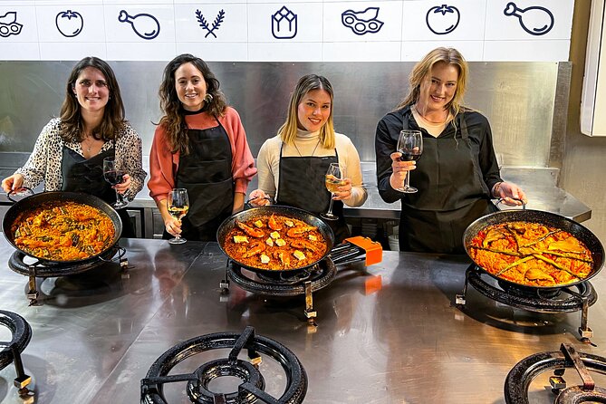 Paella Cooking Class, Wine Tasting & Central Market in Valencia - What you should watch for before you book