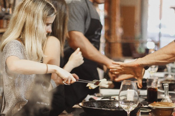 Paella Cooking Class with Professional Chef: Four Course Dinner - The Kitchen Part: Your Station, Your Paella, and the 10-Step Flow