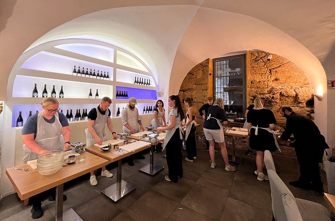 Palermo: Pasta and Tiramisu Small Group Cooking Class with Wine - Dietary limits: traditional recipe, with real cautions