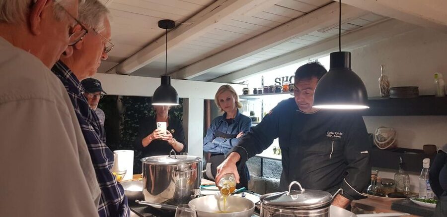 Palermo: Sicilian Cuisine Social Cooking Class & Dinner - Dinner with Antonio’s family: 4 courses, wine, coffee, and limoncello