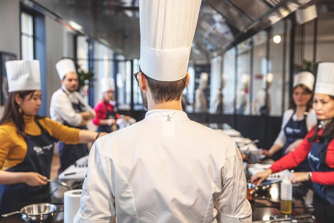 Paris Cooking Class with Ferrandi chef at Galeries Lafayette - How the 11:30 Class Works: Meet, Cook, Then Eat