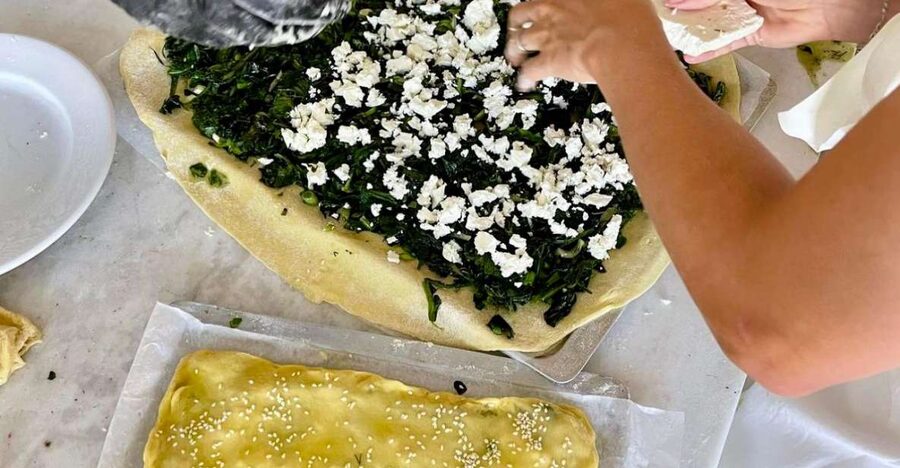Paros: Greek Cooking Class with Full Meal - The Chef Team and the Class Energy (Maria, Vivian, and Their Helpers)
