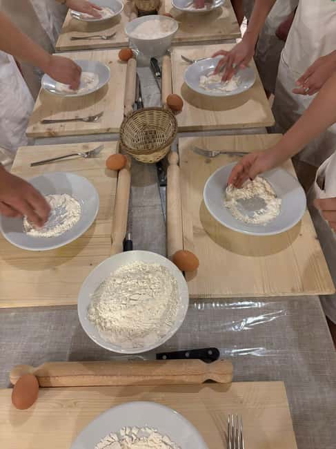 Pasta and tiramisù Cooking class with Wine at Piazza Navona - Choosing Wine and Limoncello: Small Drinks, Big Atmosphere