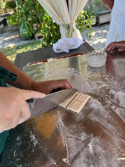 Pasta Cooking Class in a Garden near Pompeii - English Instruction and a Small Group That Stays Participatory
