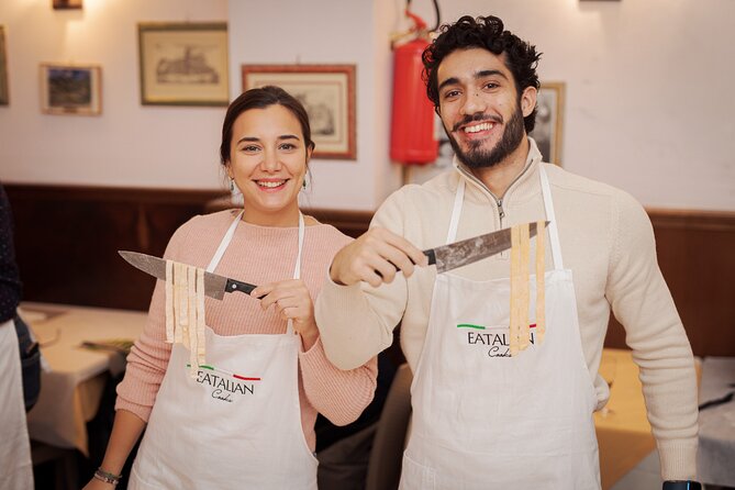 Pasta Cooking Class in Rome - Fettuccine Class in Piazza Navona - What’s included: bruschetta, drinks, and the real meal plan