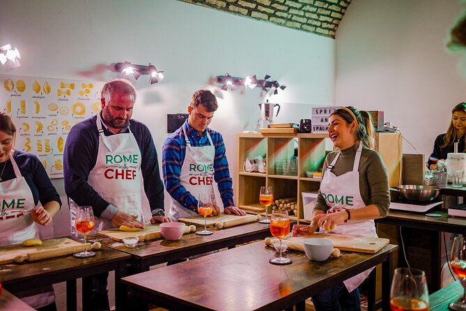 Pasta Cooking Class Near the Colosseum with 3 Spritz Cocktails - Making Handmade Fettuccine: The Part You’ll Actually Remember