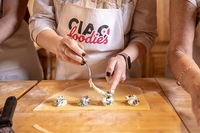 Pasta & Tiramisu Cooking Class + Italian Market Tour in Florence - Eating what you made: the meal with wine and Tuscan pacing