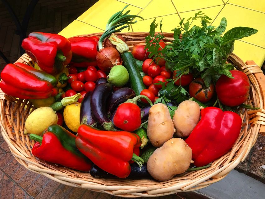 Piano di Sorrento: Cooking Class with Food Tasting and Wine - Harvesting Your Own Ingredients in the Home Garden