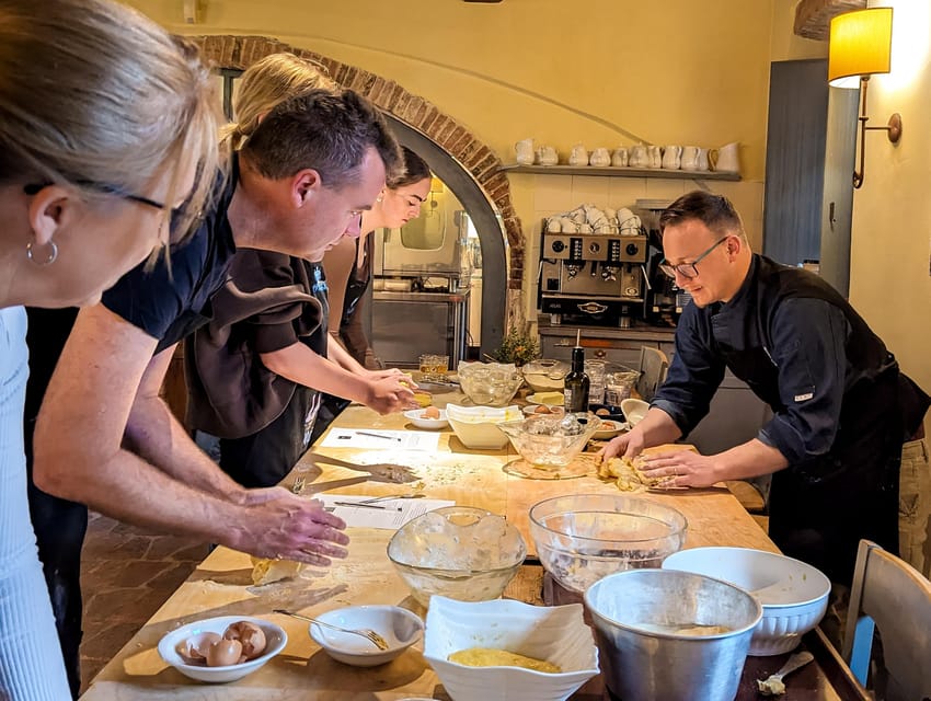 Pienza: Tuscan Cooking Class of Homemade Pastas and Cantucci - What you actually make: pasta, Tuscan bread, and cantucci