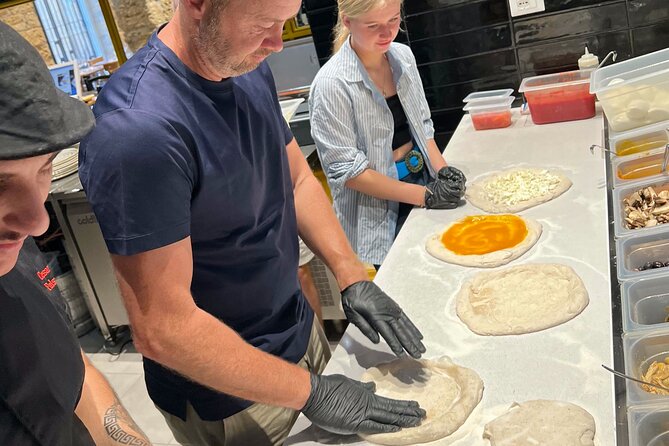 Pizza cooking class in real Pizzeria with Pizza chef & Tour guide - Meet at Piazza Borsa and Get Set for a 5:00 PM Start