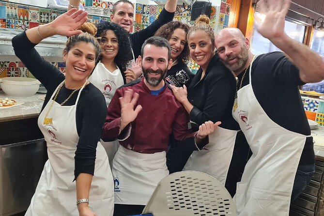 Pizza Cooking Class - The meal flow: tastings, wine, and eating what you made