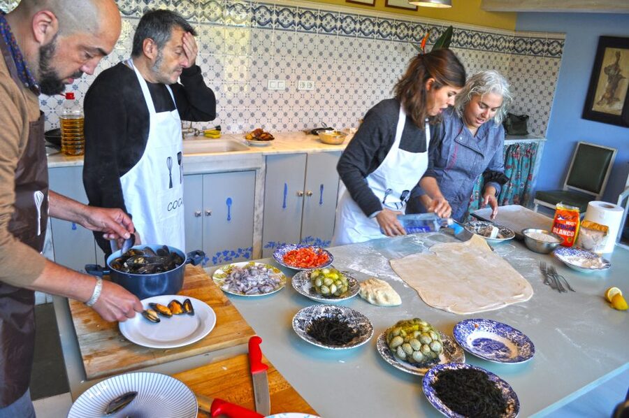 Pontevedra: Galician Cooking Class with Chef Instructor - Lunch on the terrace: 3-course rewards, with plenty of wine