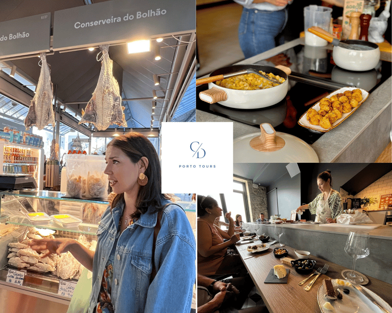 Porto: Local Market Tour & Cooking Class/Showcooking - The short metro ride and the Luis I bridge view you’ll actually remember