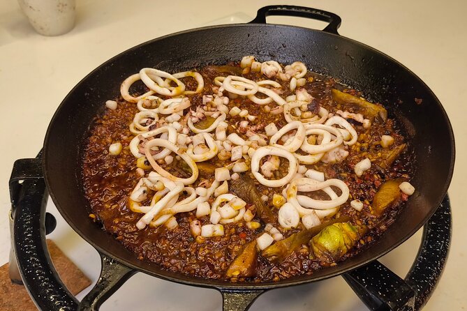 Premium Cooking Class in Designer Loft: Paella & Spanish Tapas - The 5-Course Meal: What You’ll Eat After Cooking