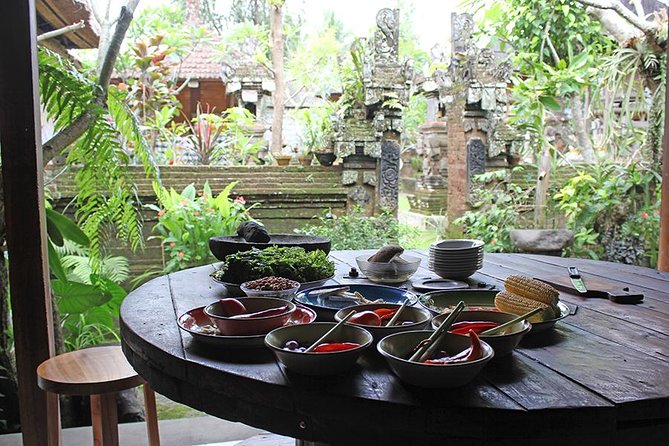 PRIVATE Balinese Cooking Class in Ubud with Dewa with Transfers - The Garden Tour: Where the Cooking Starts