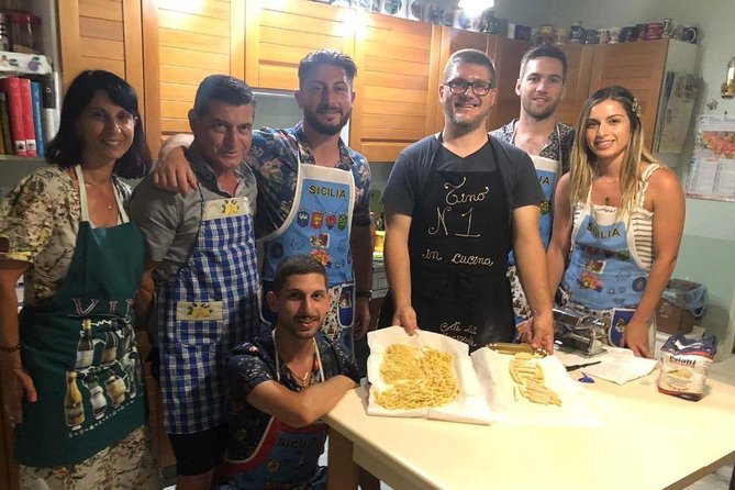 Private Cooking Class in Taormina: Pasta from Scratch and Cannoli - Wine and local bites: the tasting part is built in