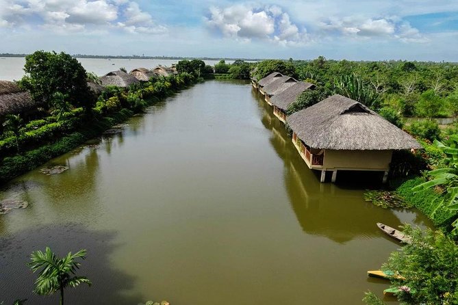 PRIVATE LUXURY Mekong 1 Day with Biking, Fishing, Cooking Class & BBQ LUNCH - Turtle Island and the Hand-Rowed Canal Cruise