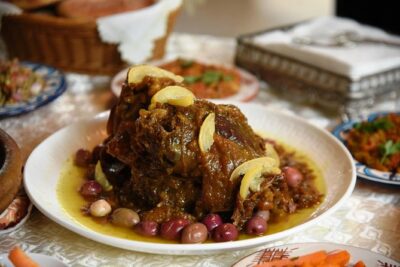 Private Market Tour & Cooking Class in Casablanca with Transfers - Cooking class highlights: chicken tagine and chickpea couscous salad