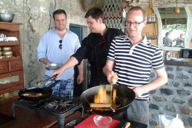 Private Santorini Cooking Class & Wine Tasting Tour - Practical tips for your best day on Santorini