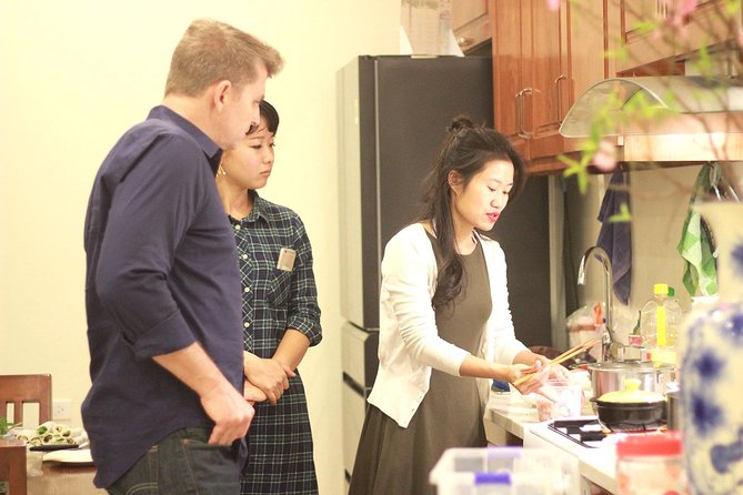 Private Vietnamese Cooking Class in Hanoi with a Local - Lunch or dinner together: appetizers, mains, and dessert