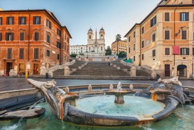 Private Walking Tour of Rome and a Cooking Class - From Piazza Barberini to the Spanish Steps: getting oriented fast