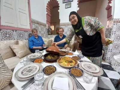 Rabat: Cooking Class in a Family Home - Your Hosts in the Family Home Kitchen with Imane