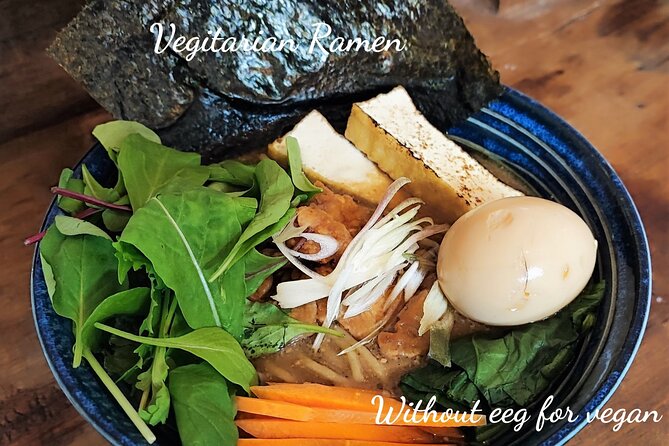 Ramen & Dumpling Cooking in Tokyo with Chef/Vegan possible - Vegan and vegetarian options: what’s confirmed, and what to clarify
