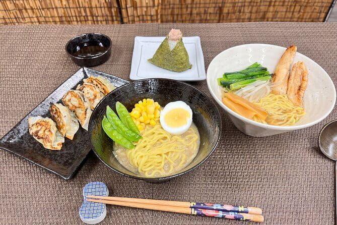 Ramen Gyoza Onigiri Japanese Cooking Class in Kyoto - Key highlights you’ll feel right away